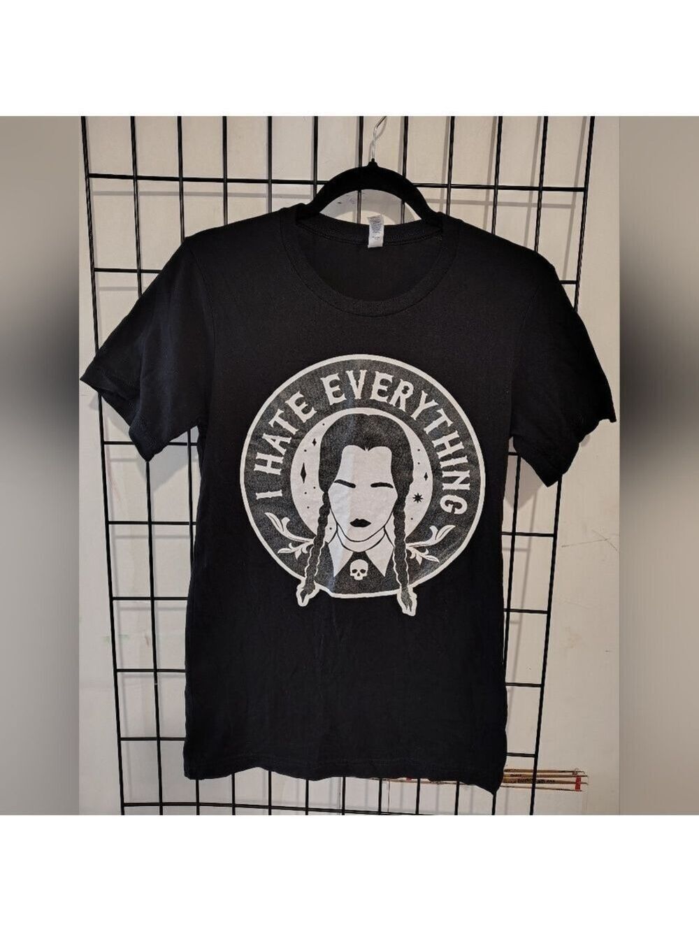 Wednesday I Hate Everything Silhouette T-Shirt